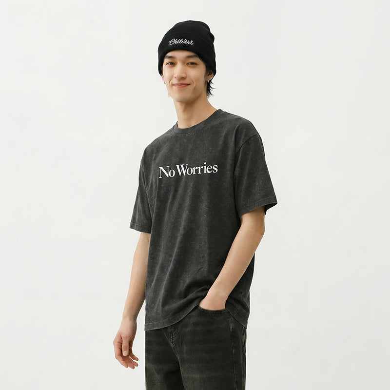 Semir Mens Tshirt 2026 Batik All Over Printed Loose Crew Neck Knitted Pure Cotton Trendy Casual