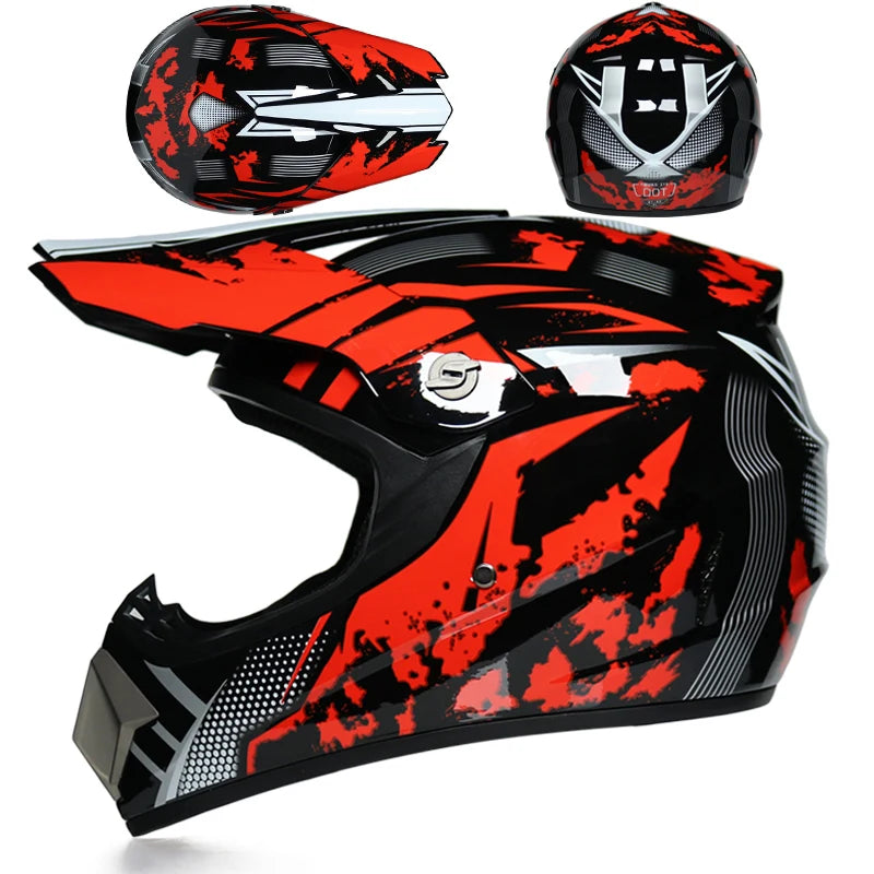 ORZ Latest Off-road Motorcycle Helmet ATV SUV Downhill Mountain Bike DH Car Helmet Cross Helmet Capacetes Motocross Dot Abs
