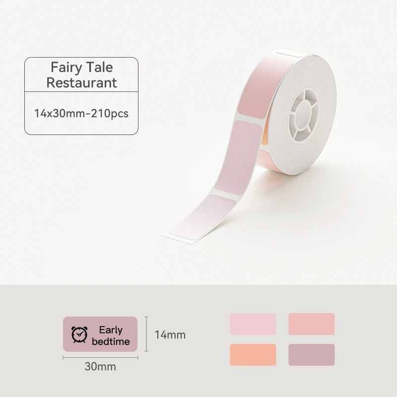 Niimbot Waterproof Anti-Oil Printing Label Paper Scratch-Resistant Tape Sticker for D11 D110 D101 H1S Mini Thermal Label Printer