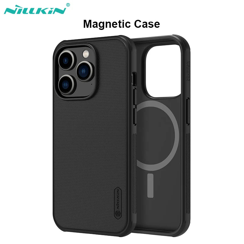 For iPhone 16 Pro Max Case For iPhone 15 Pro Max NILLKIN Frosted Shield Pro PC Matte Back Cover For iPhone 14 Pro Phone Shell
