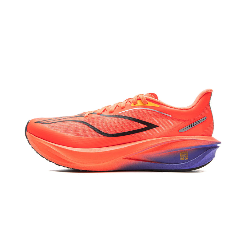 ស្បែកជើងរត់ប្រណាំងបុរស Li-Ning FEIDIAN 5 CHALLENGER SUPER BOOM Cushion បន្ទះកាបូន-ហ្វាយប៊ឺរ LiNing Sneaker ARMV001 ARMW003