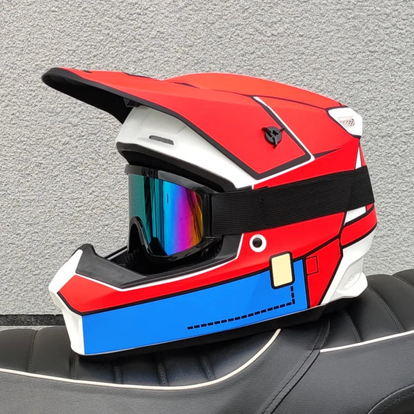DOT approves ORZmotorcycle helmet children off-road helmet bike downhill AM DH cross helmet capacete motocross casco capacitance