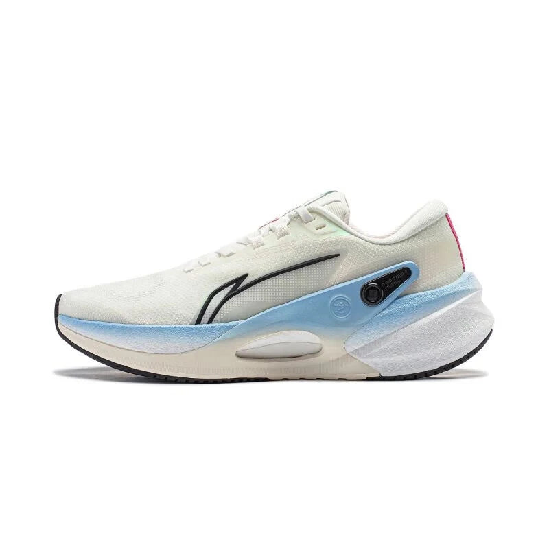 Li-Ning Men's FURIOUS RIDER 7 V2 Stability Running Shoes BOOM FIBER Cushion Stable Support Sport Shoes Wearable Sneakers ARZU003