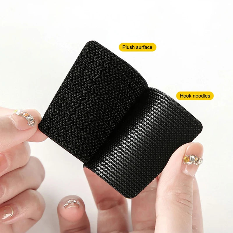 SEAMETAL Double Faced Car Carpet Fixing Stickers High Adhesive Auto Carpet Fixed Patches Home Floor Foot Mats Anti Skid Tapes