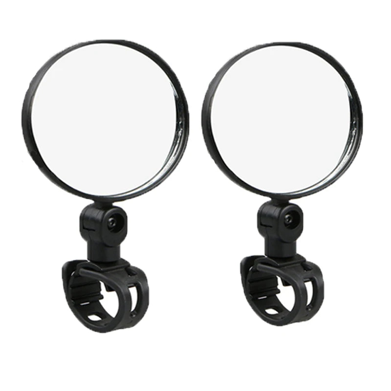SEAMETAL Universal Bicycle Rearview Mirror 360 Degree Rotation Convex Wide Angle Handlebar Rear View Mirrors for Bike Accessorie