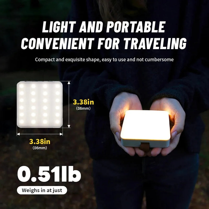 Naturehike New Camp Light Portable Emergency Lighting LED Light Multi-functional Rechargeable Outdoor Hiking Camping Light