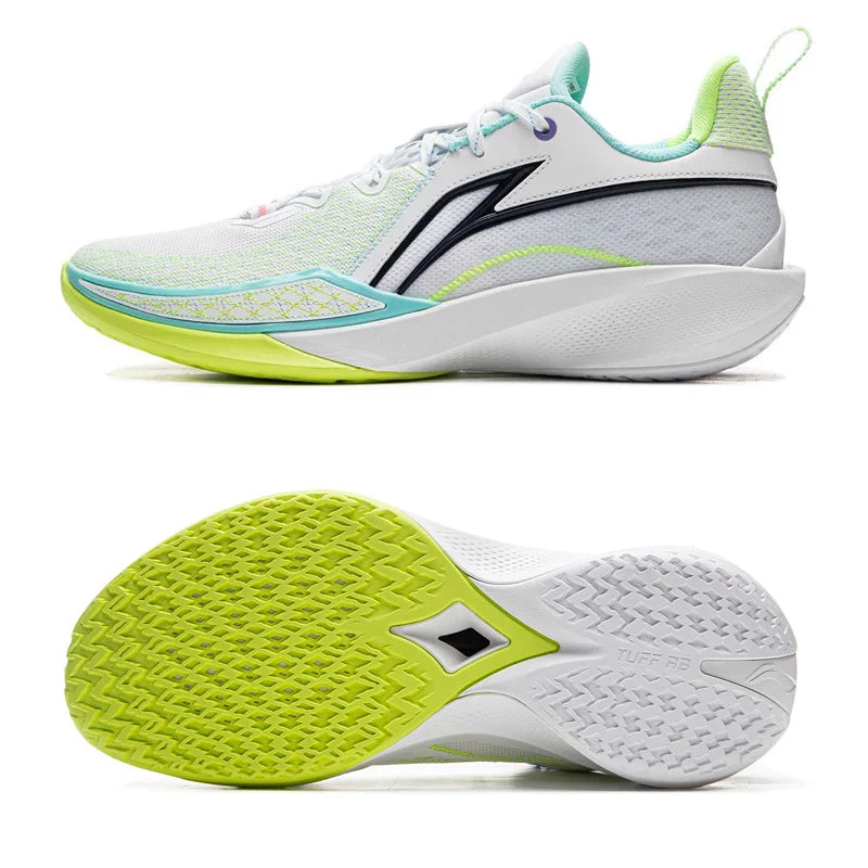 Li-Ning Men's SHINING 2 Professional Basketball Shoes LIGHT FOAM PLUS Breathable Cushion Wearable LiNing Sneakers ABAV009
