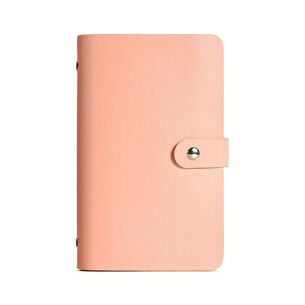 Minimalist Cash Organizer Wallet with Snap Closure, Multi-Color Double-Fold Design, for Women's Money Storage & Budgeting,wallet
