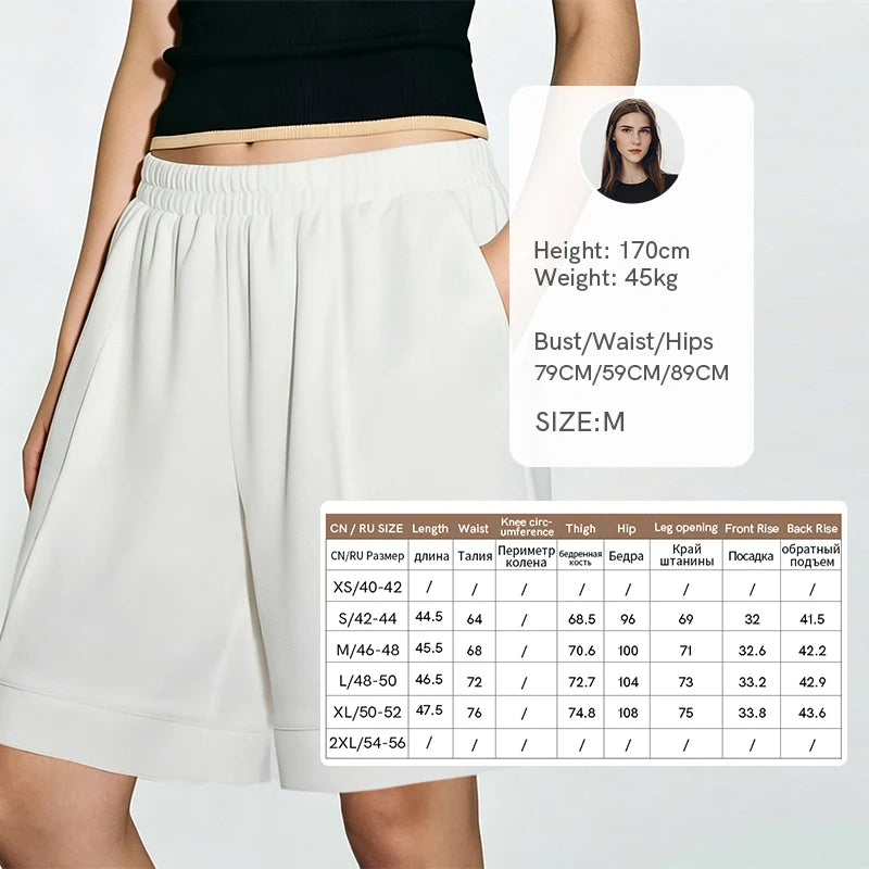 Amii Short Sleeve T-shirt 2026 Summer New POLO Neck Embroidered Top Casual Separate Shorts Breathable Woman Clothing 12622168