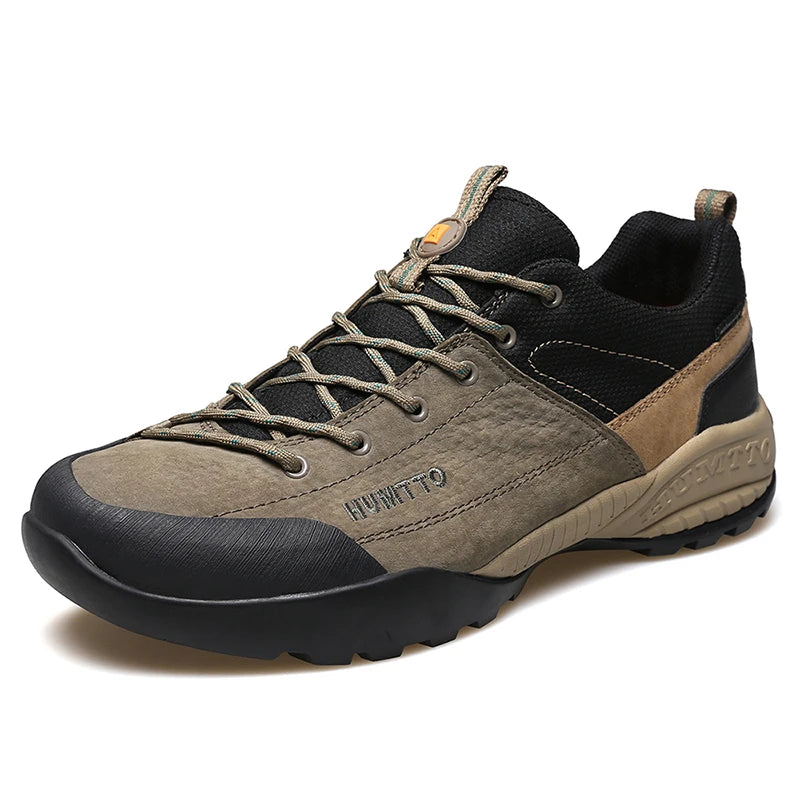 HUMTTO Sneakers for Men Breathable Trekking Shoes for Men's Sports Shoe Non-slip Hiking Sneaker Designer Man Safe Walking Boots
