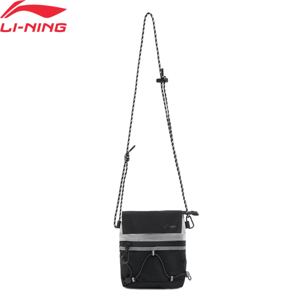 កាបូបស្ពាយសម្រាប់រត់ Li-Ning Unisex ទំហំ 160*50*210mm ធ្វើពីប៉ូលីអាមីត ខ្សែអាចលៃតម្រូវបាន កាបូបស្ពាយសម្រាប់បុរស និងស្ត្រី ABDV221