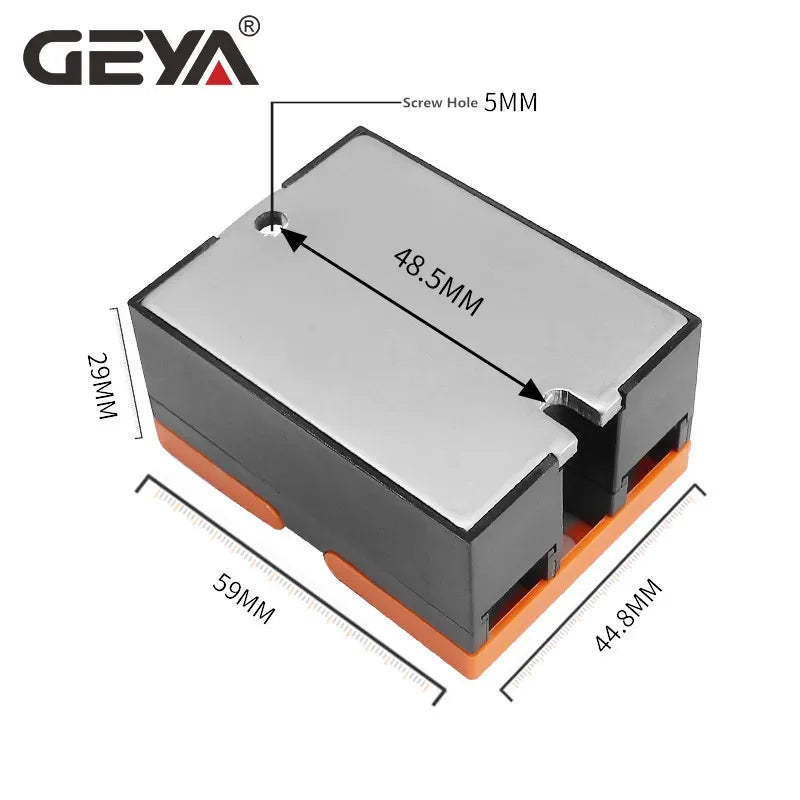 GEYA GSR1-1 Solid State Relay SSR Zero-crossing  Single Phase DC to AC SSR-25DA SSR-40DA High Performance