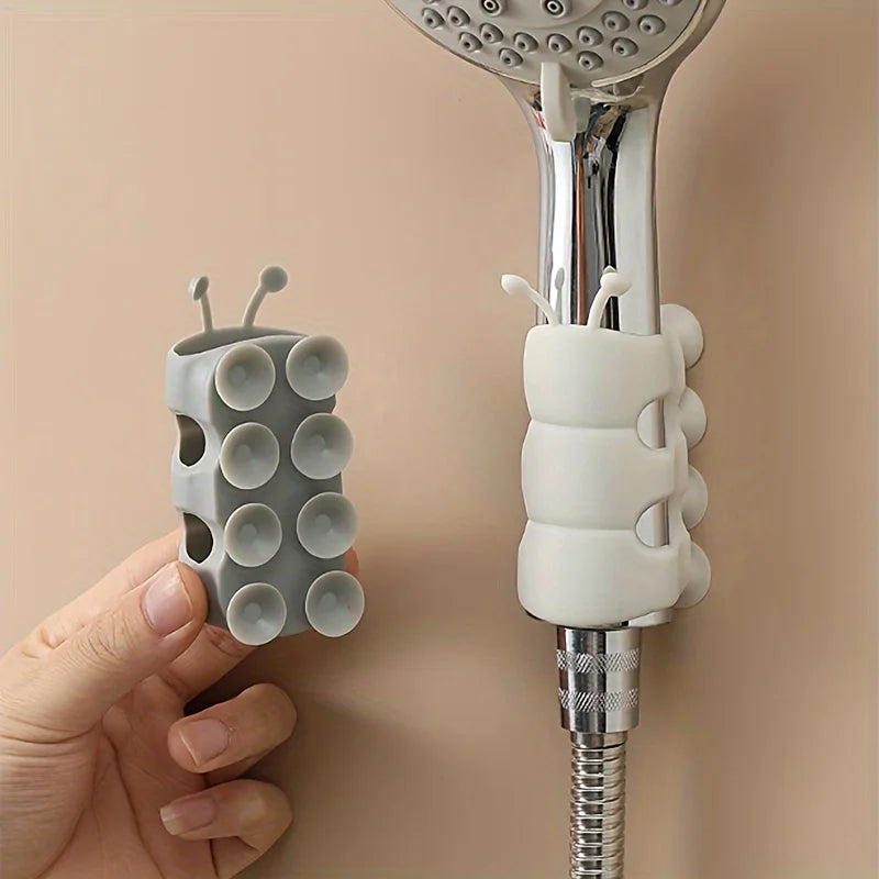 Shower bracket; Shower suction nozzle base; hanging shower head bracket; bathroom universal no-drill movable fixed shower head