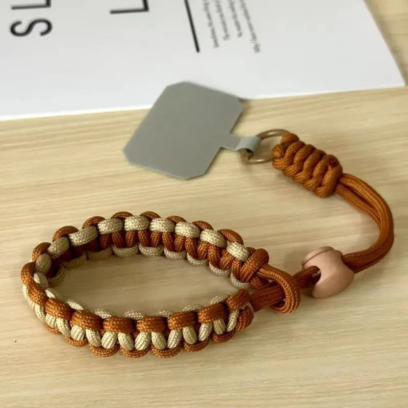 Cute Mobile Phone Lanyard Hanging Decoration Can Be Carried Twist Rope Anti-loss Pendant Fashion Strong Wrist Short Straps Band