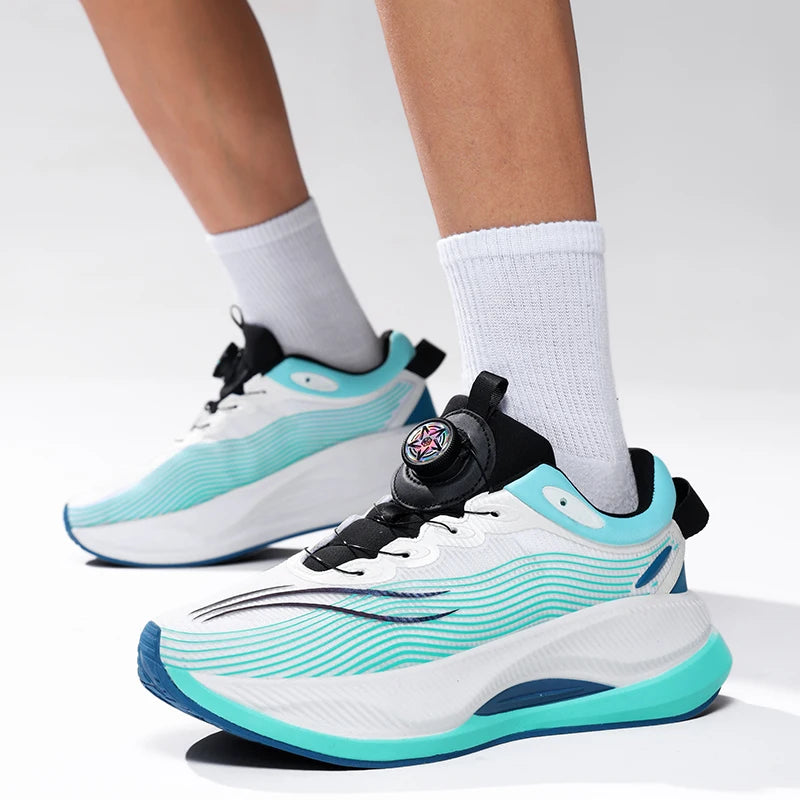 Men's sports shoes four season fashion soft sole breathable outdoor anti slip Racing running shock-absorbing casual sports shoes