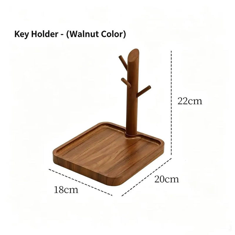 Exquisite Tree Branch Key Storage Rack Entrance Foyer Ornament Holder Household Artifacts Shoe Cabinet Desk Organizer