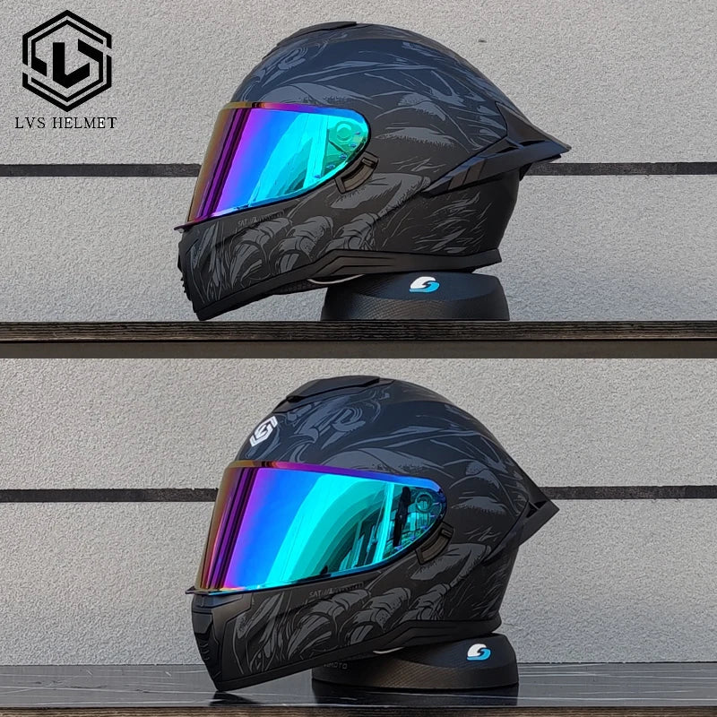 ABS Full Face Motorcycle Helmet Winter Warm Windproof Ventilated EPS Liner Quick-Release Buckle for Men Women
