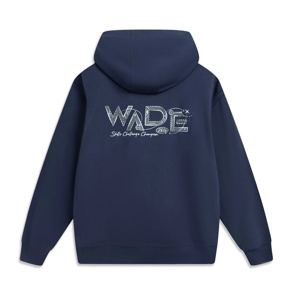 អាវក្រៅ Li-Ning សម្រាប់បុរស WADE រាងរលុង 84% កប្បាស 16% ប៉ូលីអេស្ទ័រ ទន់ ស្រួល ស្ព័រ ទាន់សម័យ AWDW011