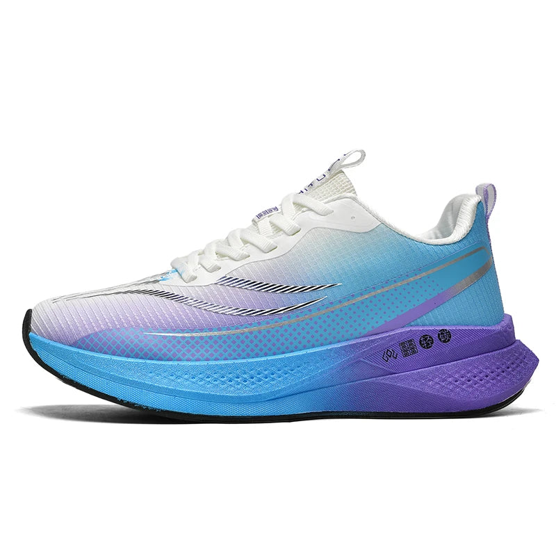 Unisex Sports Shoes Trendy Mesh Breathable Soft Thick Soled Non Slip Fitness Shoes 2026 New Outdoor Running Shoes for Men