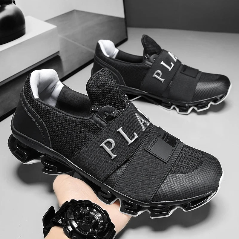 Mens Running Shoes 2026 New Hot Selling Breathe Mesh Thick Sole Cushioning High-quality Fashion Casual Sneakers for Men