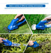 2 in 1 Cordless Electric Hedge Trimmer 20V Lawn Mower Battery Pruner Garden Tools Shears Shrub Trimmer for Grass by PROSTORMER