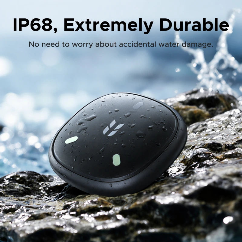 UGREEN FineTrack Mini Duo 2‑in‑1 Global Positioning Tracker, Smart Bluetooth Item Locator,Anti‑Lost Tag for Bags, Keys