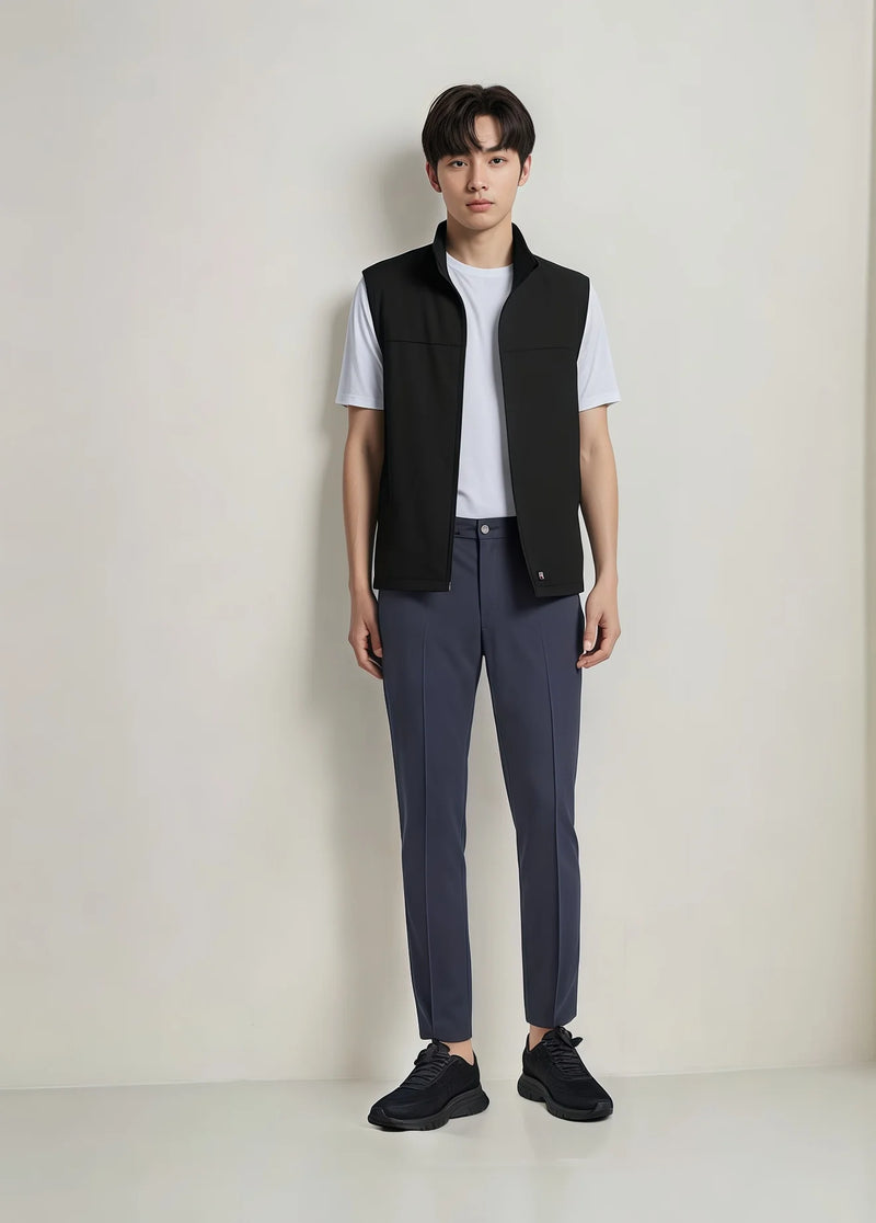 Work uniform  New High-end sports causal jacket custom-made with logo business style multi-pocketed advertising vest