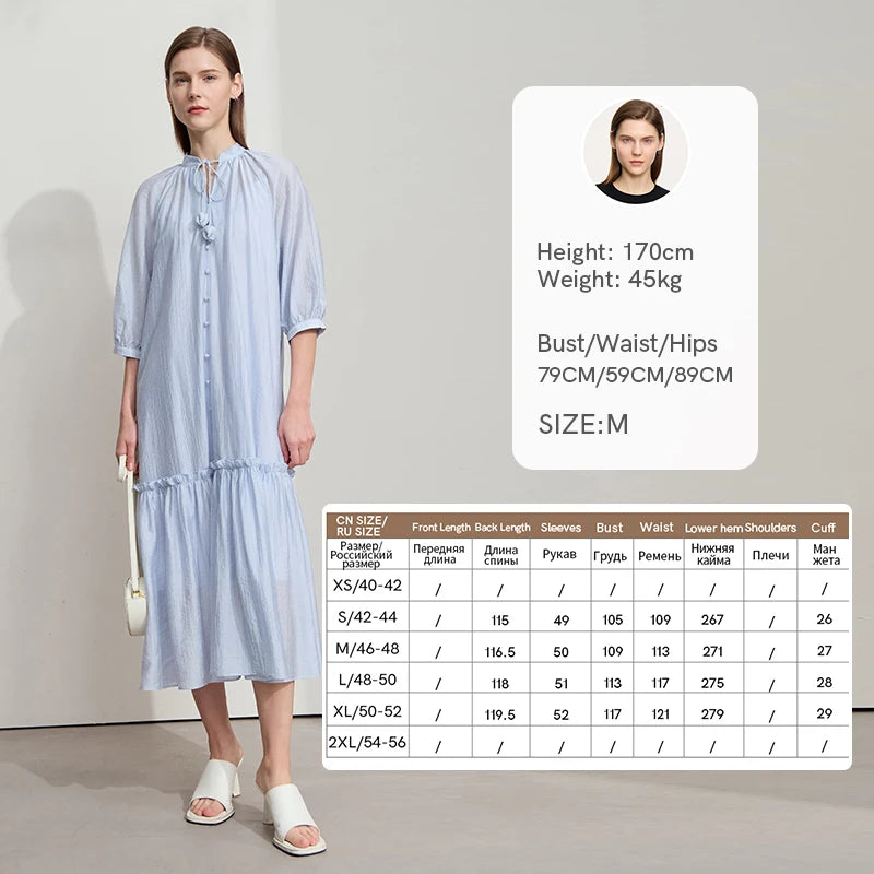 រ៉ូបការិយាល័យ AMII Minimalist សម្រាប់ស្ត្រីឆ្នាំ ២០២៦ រដូវក្តៅថ្មីដៃខ្លីក V រ៉ូបរឹងជ្រួញសម្រាប់ស្ត្រី ១២៥៤២១០៥