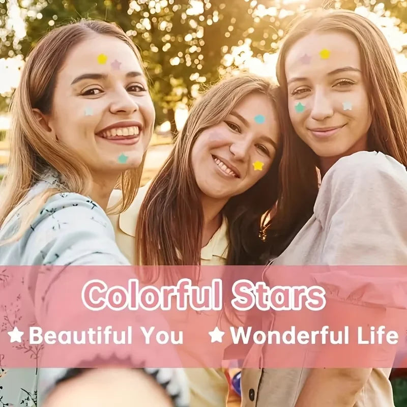 Star Shape Hydrocolloid Acne Pimple Patch Invisible Concealer For Acne Marks Waterproof Sweatproof Absorb Pus Makeup Friendly Ac