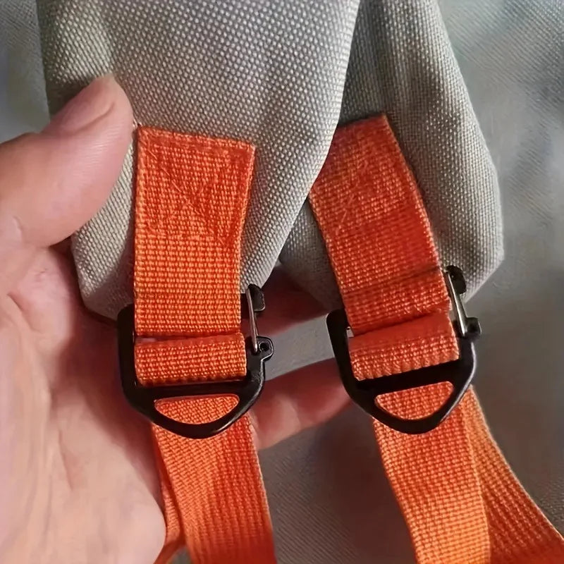 6pcs/12pcs Adjustable Slider Buckle Webbing Clip Quick Release Fastener Backpack Strap Buckle for Outdoor Hiking Repair.