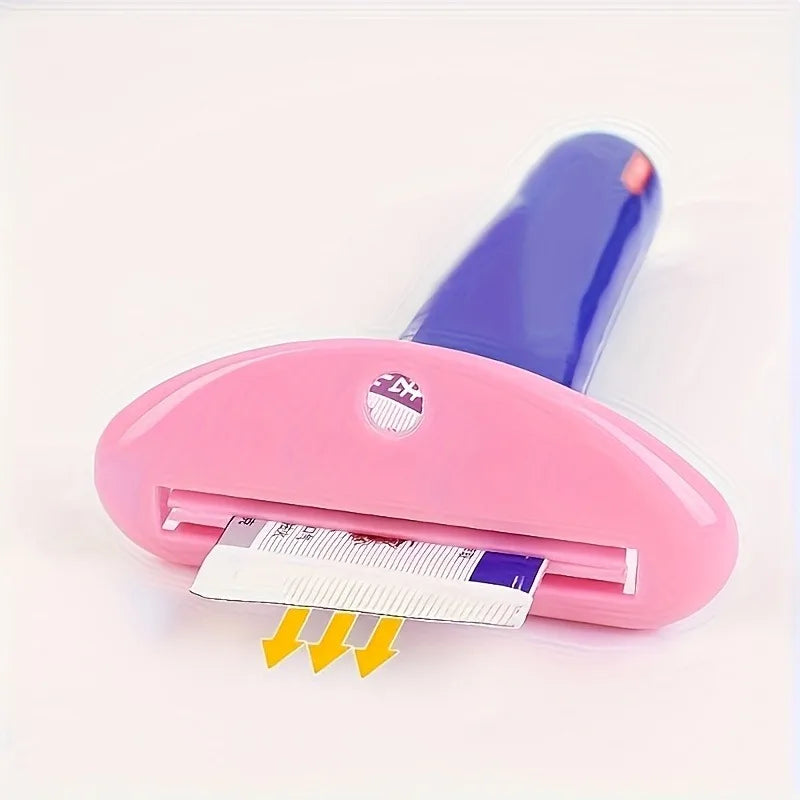2Pcs Manual Toothpaste Squeezers - Ergonomic Grip, for Multifunction Squeeze toothpaste, facial cleanser and other items