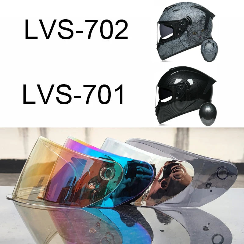 Special Link, LVS-701/702 Retro Full Face Helmet lens, PC material, some night vision