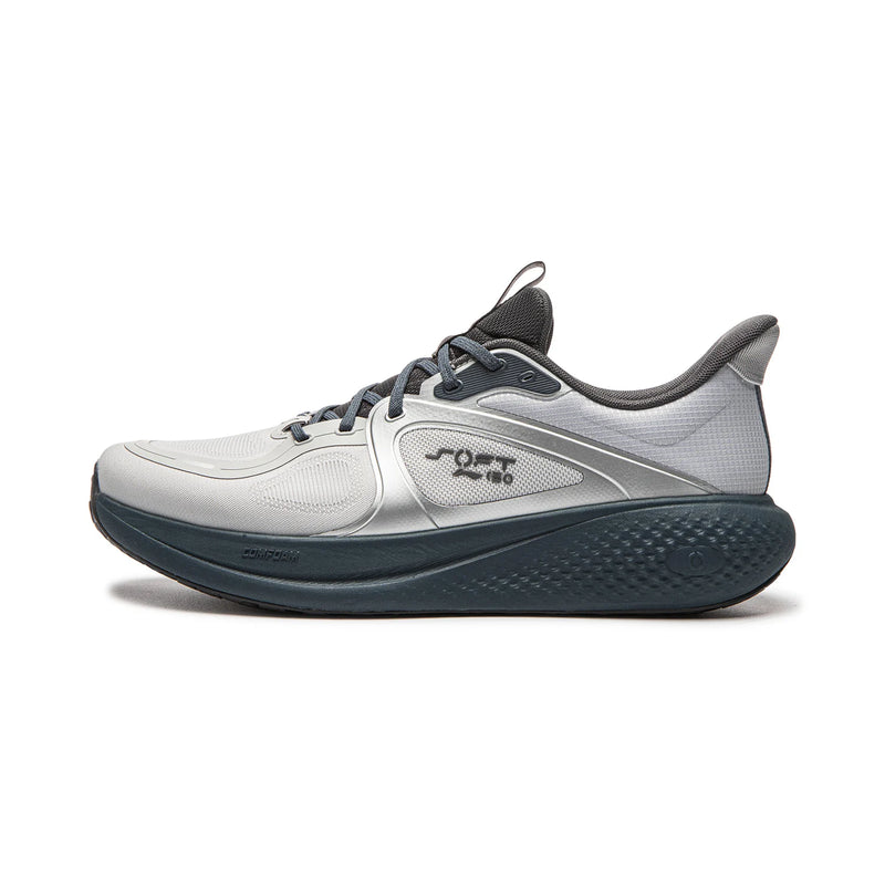 ស្បែកជើងបុរស Li-Ning SOFT GO 3 V3 របៀបរស់នៅ COMFOAM មានខ្យល់ចេញចូលបាន ស្បែកជើងដើរលេងប្រចាំថ្ងៃ LiNing ស្បែកជើងធម្មតាទាន់សម័យ AGLW143