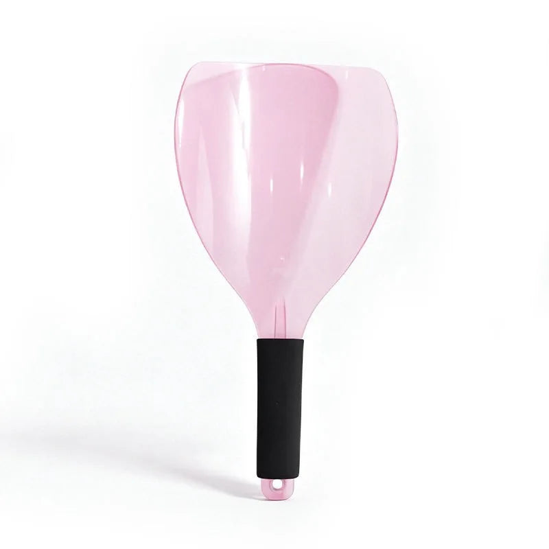 1/3pcs Hair Salon Face Shield Plastic Haircut Face Protector Mask with Sponge Handle Reusable Face Mask Cover Makeup Protector