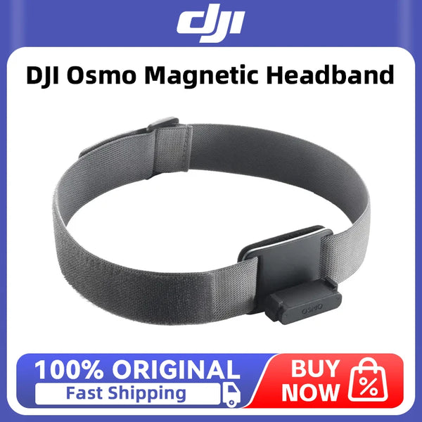 DJI Osmo Magnetic Headband Recommended for head circumferences between 55 cm and 61 cm for DJI Osmo Nano