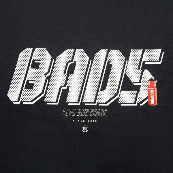 អាវកាក់បាល់បោះបុរស Li-Ning BADFIVE AT DRY ULTRA ធ្វើពីប៉ូលីអេស្ទ័រ រាងរលុង ស្រួលពាក់ ដៃខ្លី AVSV011