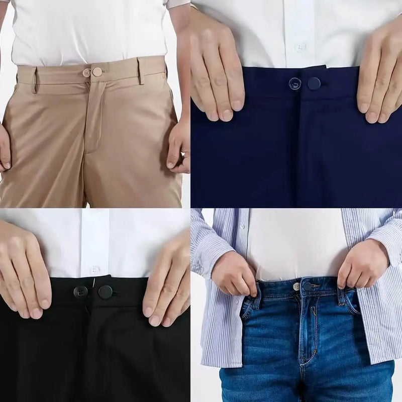 Seamless Waist Buckle Set with Detachable Denim Waistband for Jeans Cross Border Dropshipping Waist Extension with Small Modific