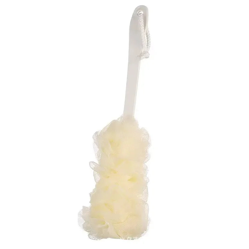 1PCS Long Handle Bath Brush Back Bath Shower Scrubber Body Soft Mesh Scrub Puff Clean Oneself Bath Back Brush