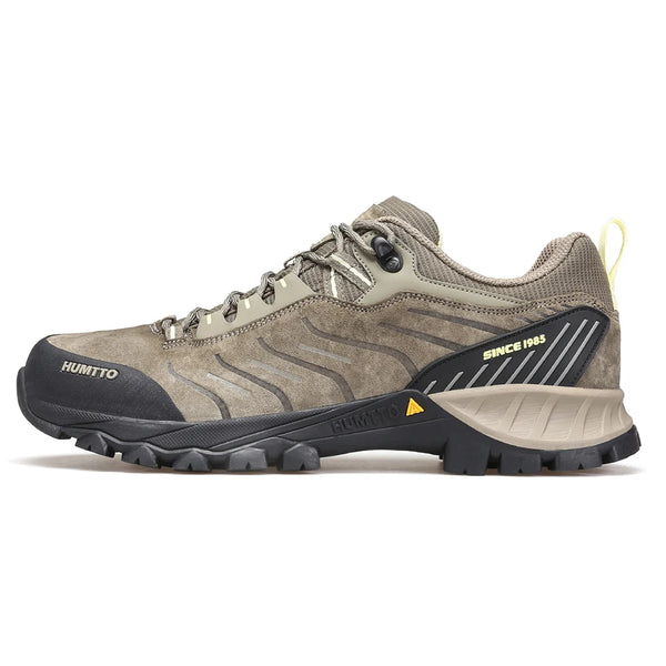 HUMTTO Hiking Shoes Mens Luxury Designer Climbing Trekking Sneakers for Men Genuine Leather Outdoor Sports Safety Work Man Boots