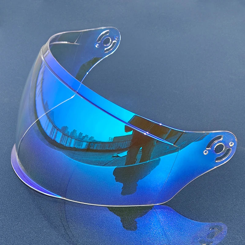 Motorcycle helmet specific lens ORZ-806 retro full helmet color lens reinforced with PC material