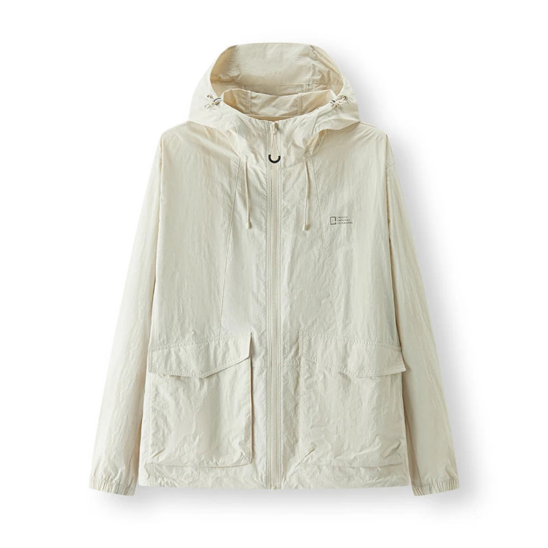 Semir Mens UV Jacket 2026 Hooded Loose Fit Cool Feeling Tops Couple Style Casual Fashion Soft Comfortable Daily Wear