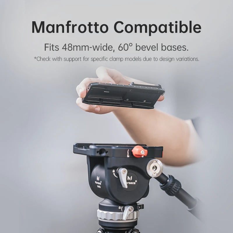 បន្ទះ បញ្ចេញ រហ័ស Ulanzi F38 V2 សម្រាប់ DJI RS4 / RS4 PRO / RS3 / RS3 Pro / RS2 / RSC2 Arca Swiss DSLR Gimbal Plate QR Base