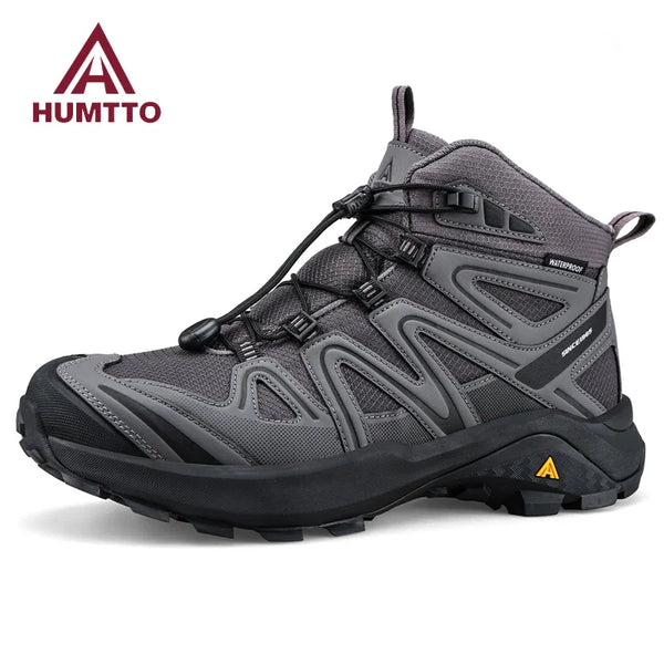 HUMTTO Winter Trekking Boots for Men Breathable Hiking Shoes Man 2026 Outdoor Men's Sneakers Wear-resistant Mountain Sports Shoe
