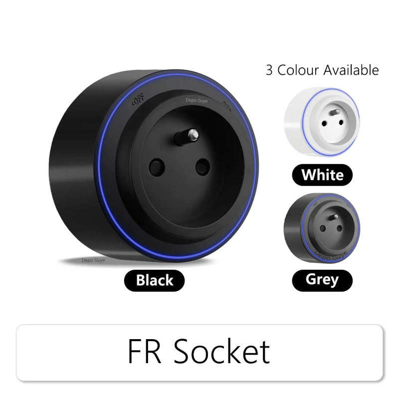 Induction lamp Wall Power Track Socket EU/FR/Russian/Israel/Italy Office Electric Socket Removable Adapter Plug UK Universal USB