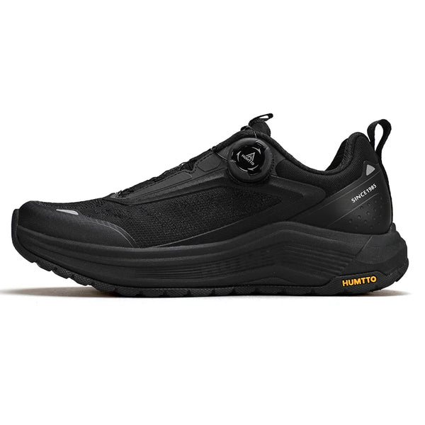 HUMTTO Running Shoes Men Breathable Marathon Men's Sports Shoes Cushioning Black Sneakers for Man Luxury Designer Gym Trainers