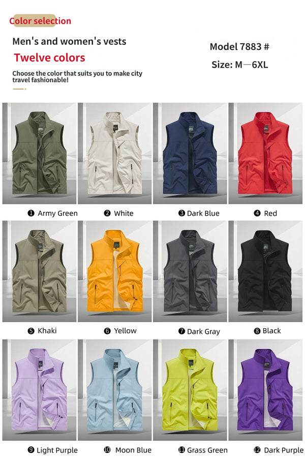 6XL  2026 Spring and Summer New Colors Volunteers Advertising High-end Exhibition Workwear Jackets with Printed LOGO