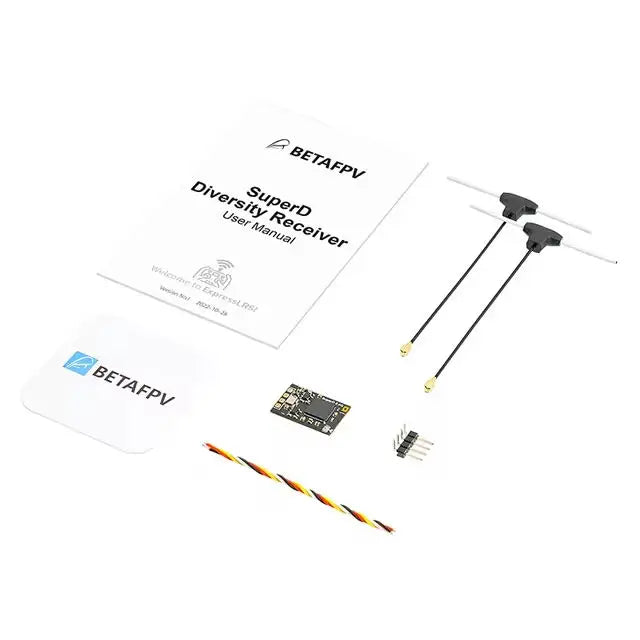 ឧបករណ៍ទទួលសញ្ញាចម្រុះ BETAFPV SuperD ELRS 2.4G/915MHz/868MHz