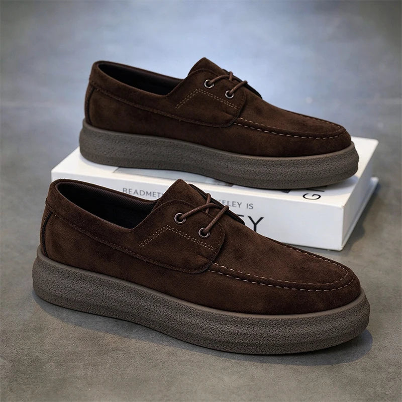 Men's slip on casual shoes four seasons new breathable light soft sole lazy shoes fashion Joker outdoor walking party tide shoes