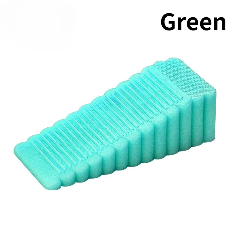 1PC No-Drill Windproof Door Stopper Stops Drafts & Noise | Wall-Safe Protection | Home Anti-Pinch Wedge,Durable Creative Design