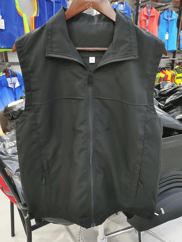 Work uniform  New High-end sports causal jacket custom-made with logo business style multi-pocketed advertising vest